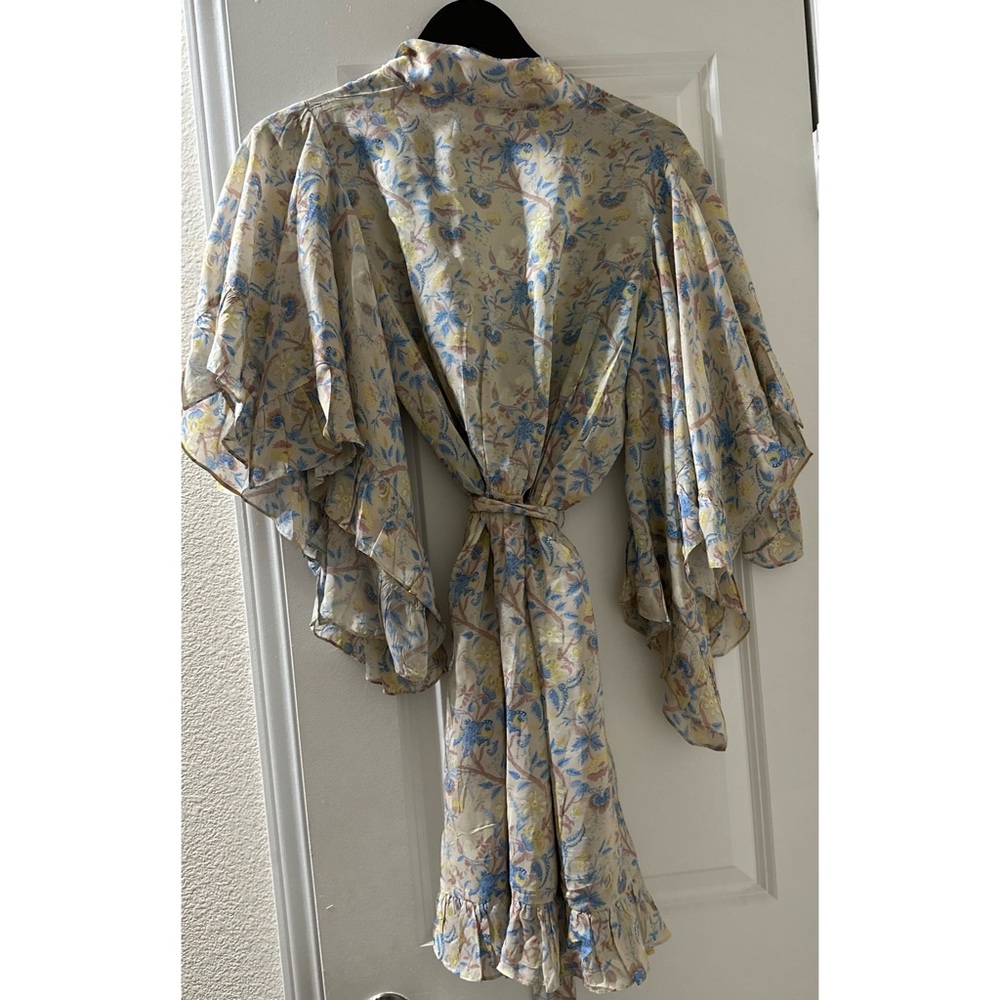 Mes Demoiselles Yellow Floral Mini Dress - Picture 5 of 6